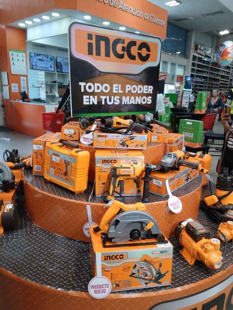 INGCO herramienta de alta calidad y rendimiento ya está en SINSA