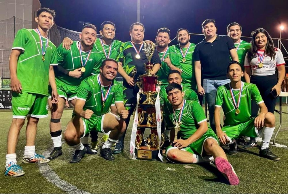 Banpro campeón de copa de fútbol empresarial