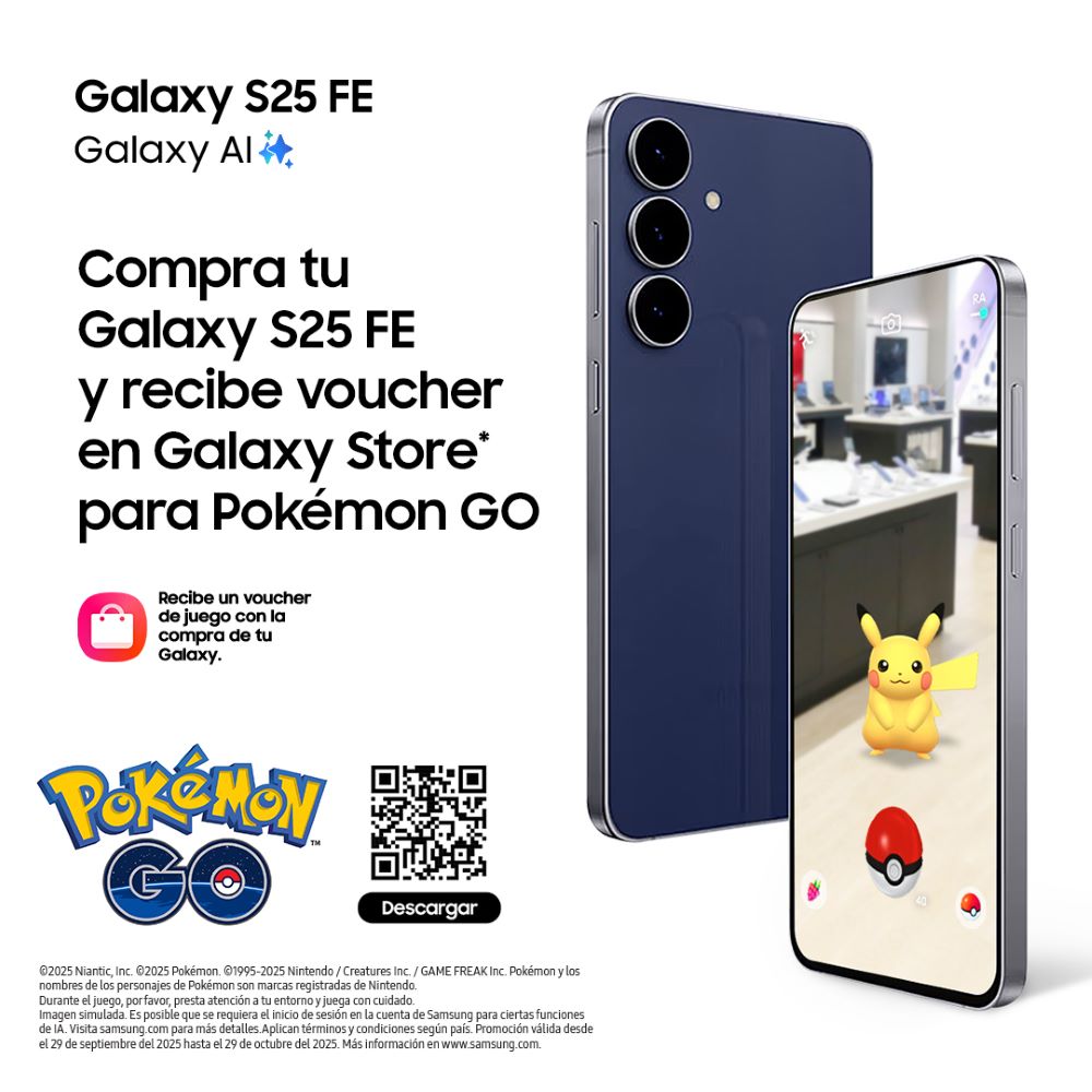 Samsung anuncia una alianza con Pokémon GO 