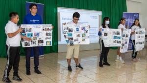 Estudiantes se conectan seguro con Tigo Nicaragua