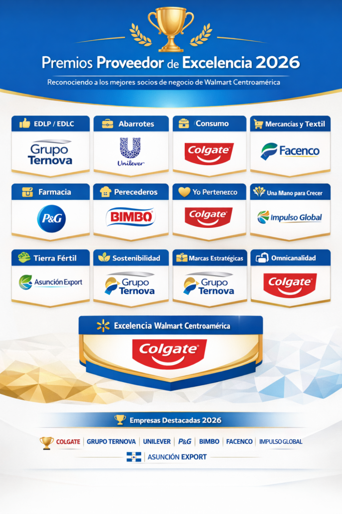 Walmart distingue a sus socios estratégicos 