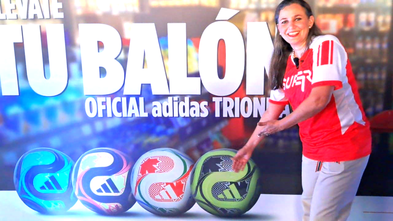 Super7 trae a Nicaragua el balón oficial Adidas TRIONDA