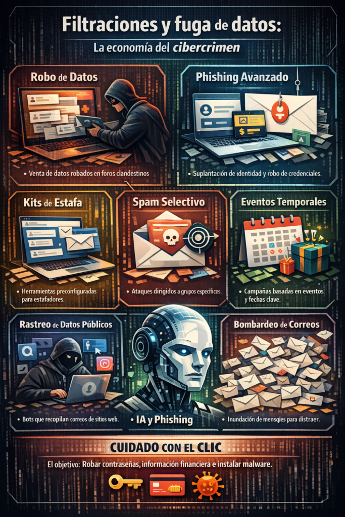 Las razones por las que tu bandeja de entrada está llena de spam o estafas