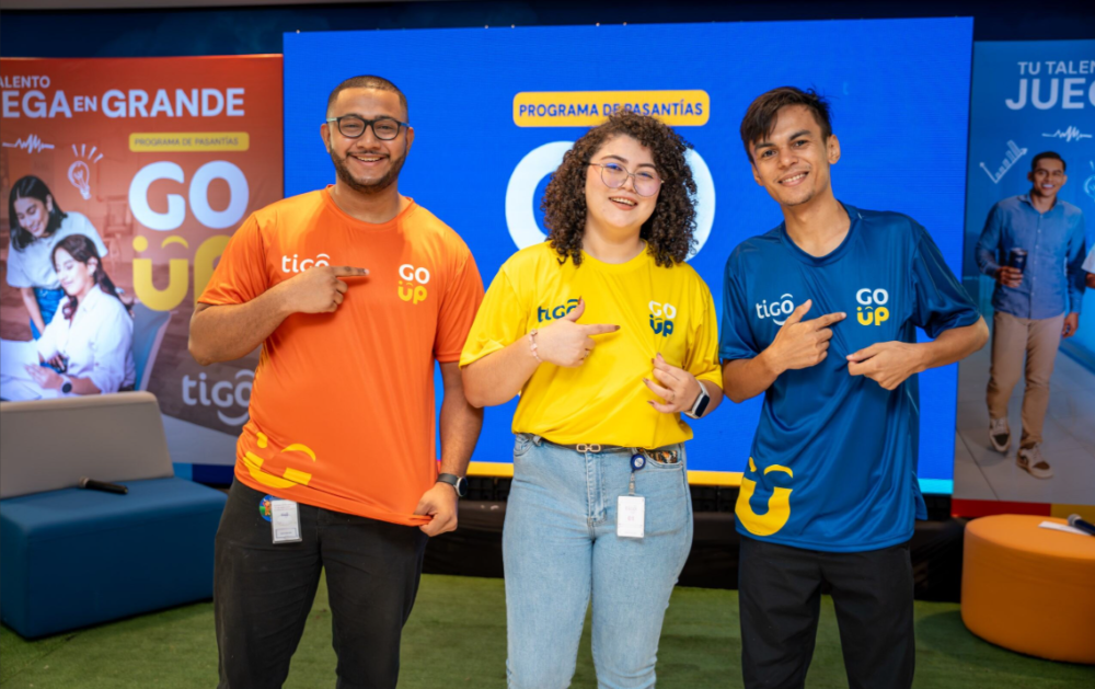 El programa de pasantías Go Up de Tigo que impulsa el talento joven 