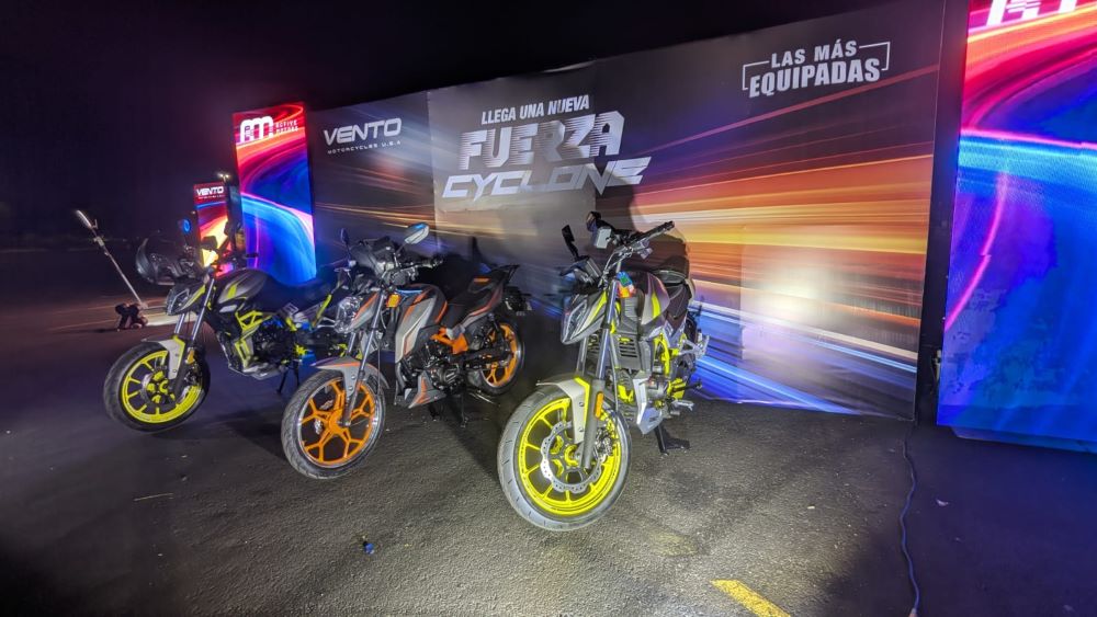 Vento presenta la familia de motos Cyclone 