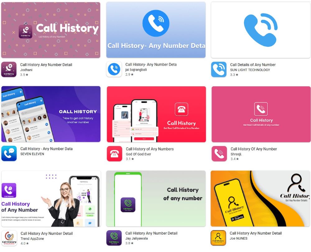 Cuidado con las Apps falsas que prometían acceso al historial de llamadas de cualquier número