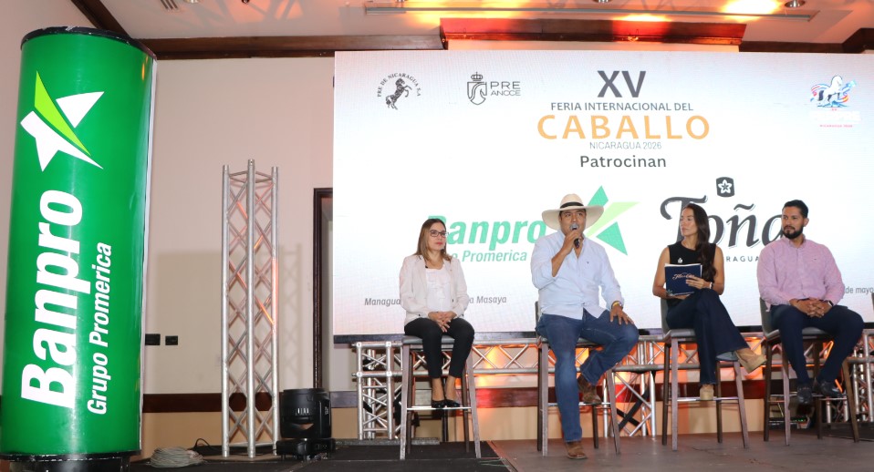 Más de 150 ejemplares equinos de pura raza española participarán en la XV Feria Internacional del Caballo Nicaragua 2026