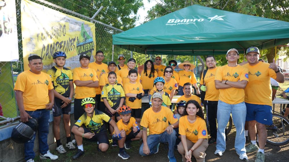 Banpro impulsa el ciclismo “Gira Viajera”