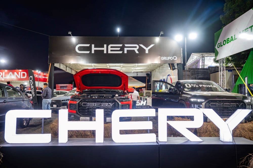 Chery presenta su portafolio completo en la Feria Ganadera 2026