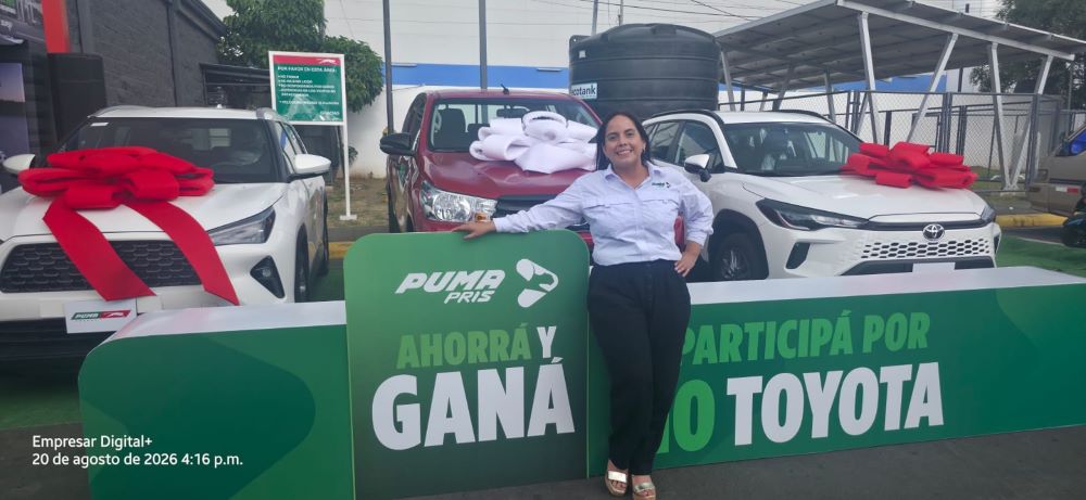 Primer ganador del Toyota Yaris Cross en Ahorrá y Ganá de Puma Energy