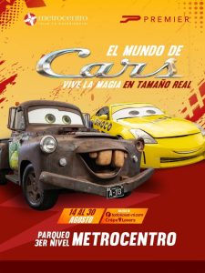 Cars llega a Metrocentro Managua con una exhibición para disfrutar en familia