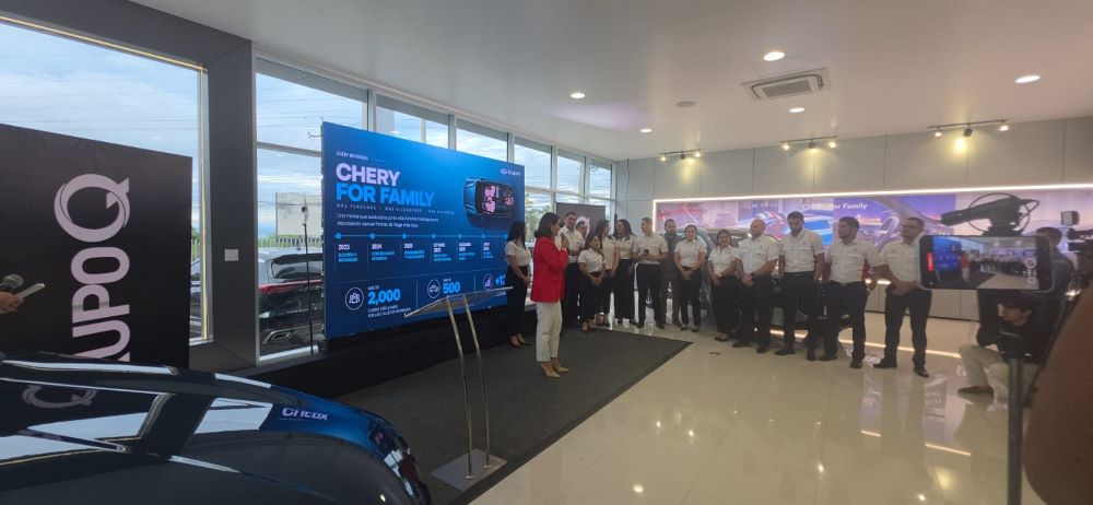 Chery inaugura nuevo showroom en Galerías Santo Domingo