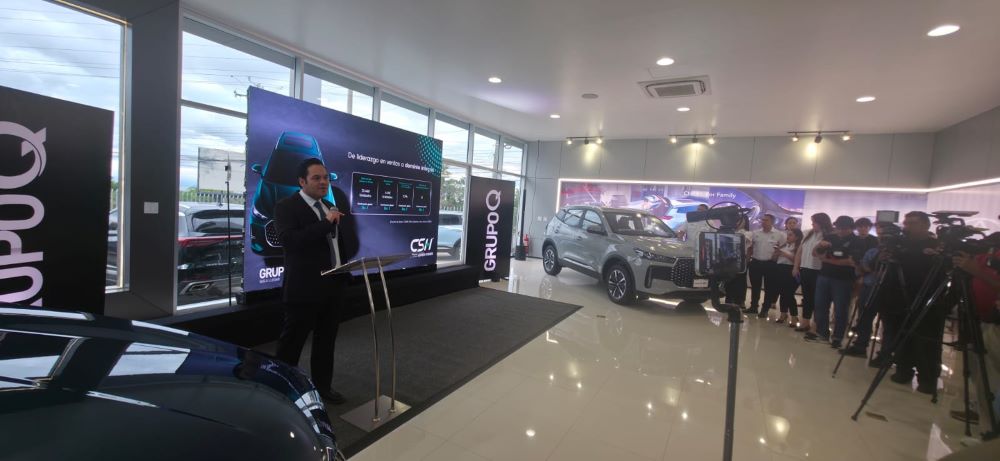Chery inaugura nuevo showroom en Galerías Santo Domingo
