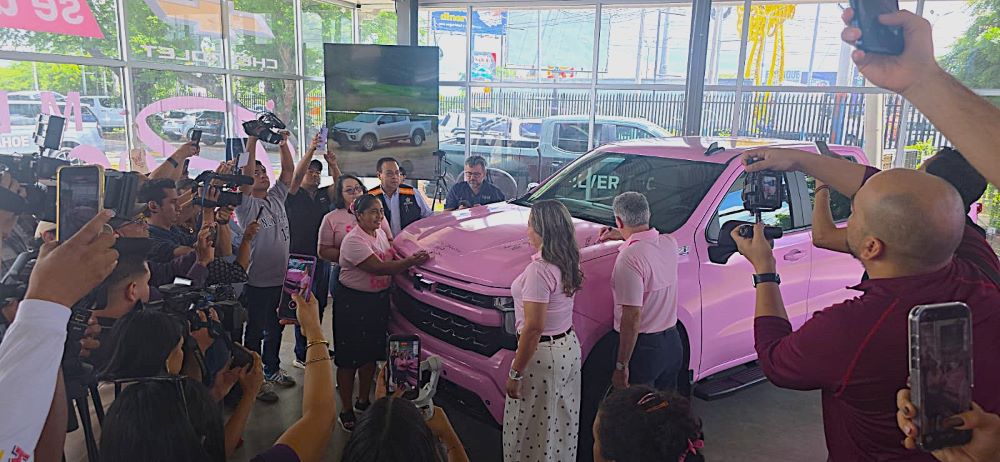 Chevrolet y Movicáncer unen fuerzas contra el cáncer de mama en Nicaragua